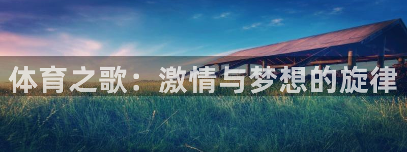 MK体育官方正版app集团简介：体育之歌：激情与梦想